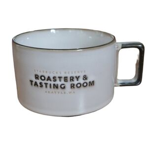 RARE Starbucks Reserve Roastery & Tasting‎ Room Seattle Mug in Creamy White